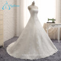 2017 Beading Pearls Sequined Real Wedding Dress